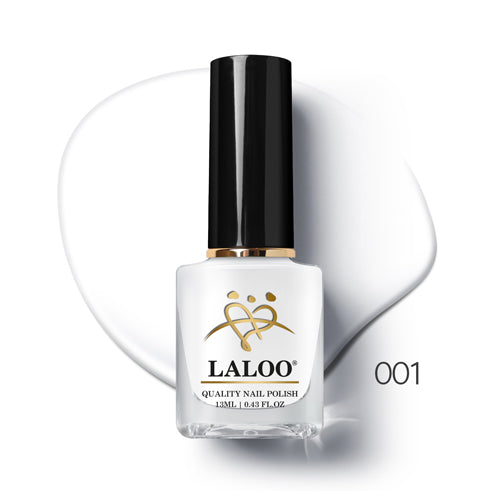 Laloo Nail Polish 001 Frosty White 13ml
