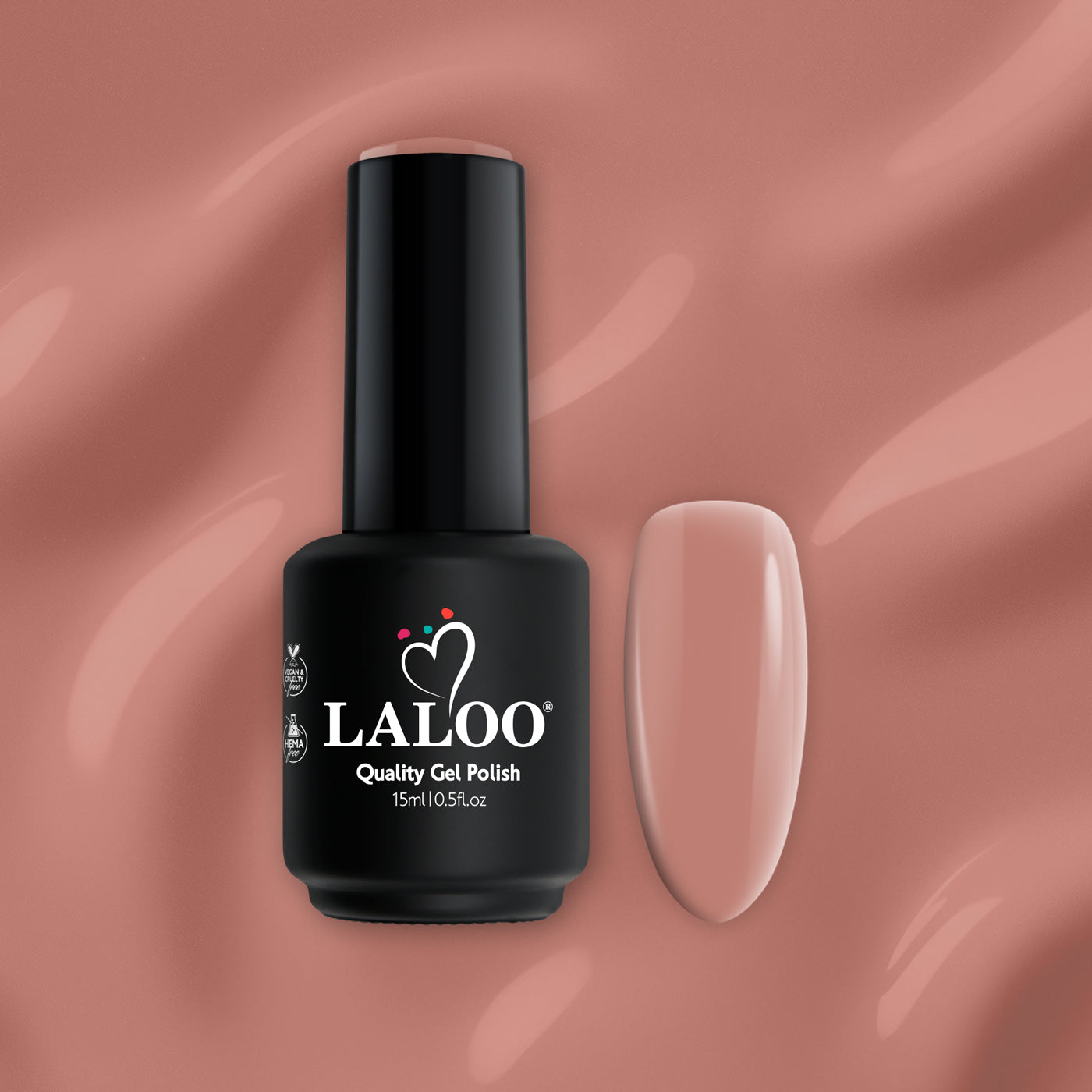 Laloo No.004 Dusty Pink | Gel Polish 15ml