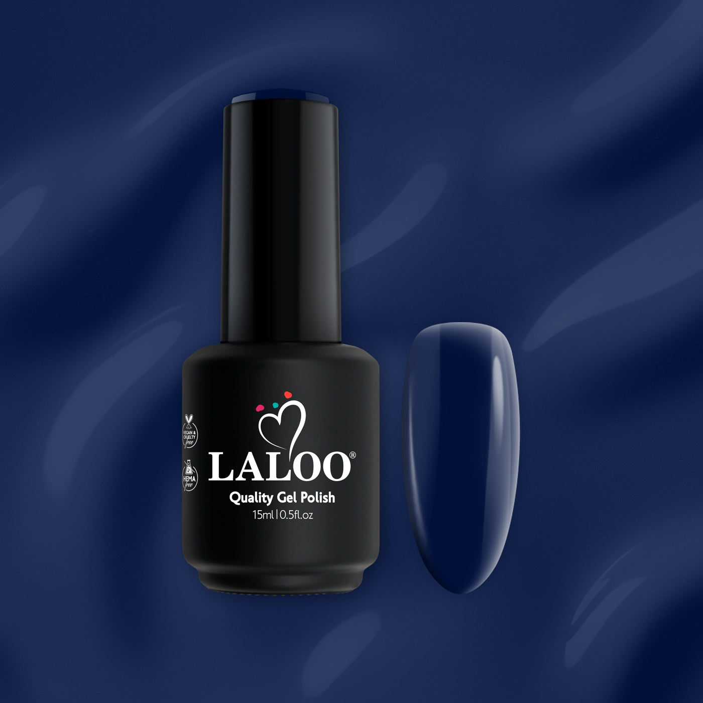 Laloo No.026 Midnight Ink | Gel Polish 15ml