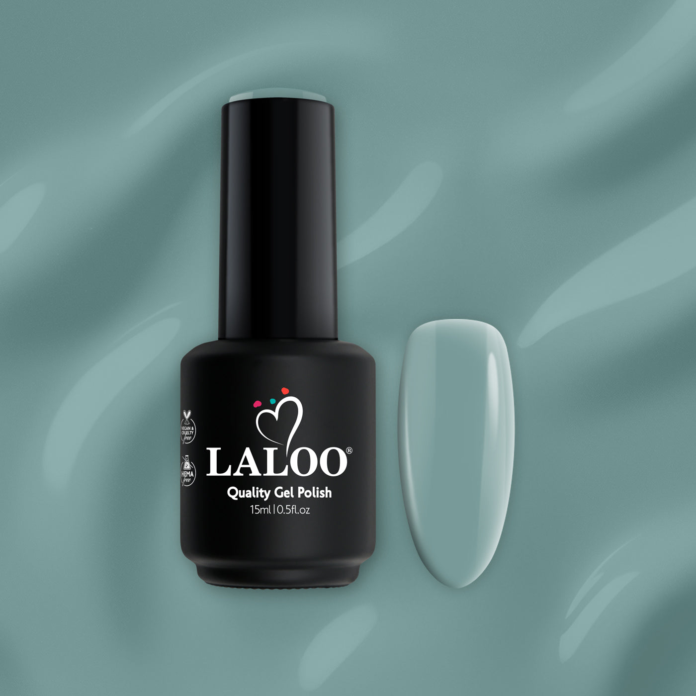 Laloo No.147 Pastel Sage | Gel Polish 15ml