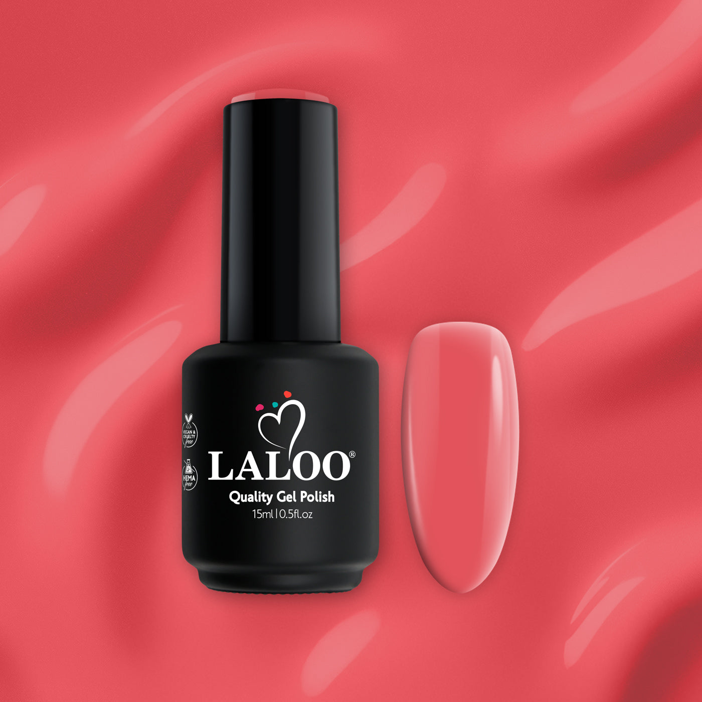 Laloo No.151 Coral Pink | Gel Polish 15ml