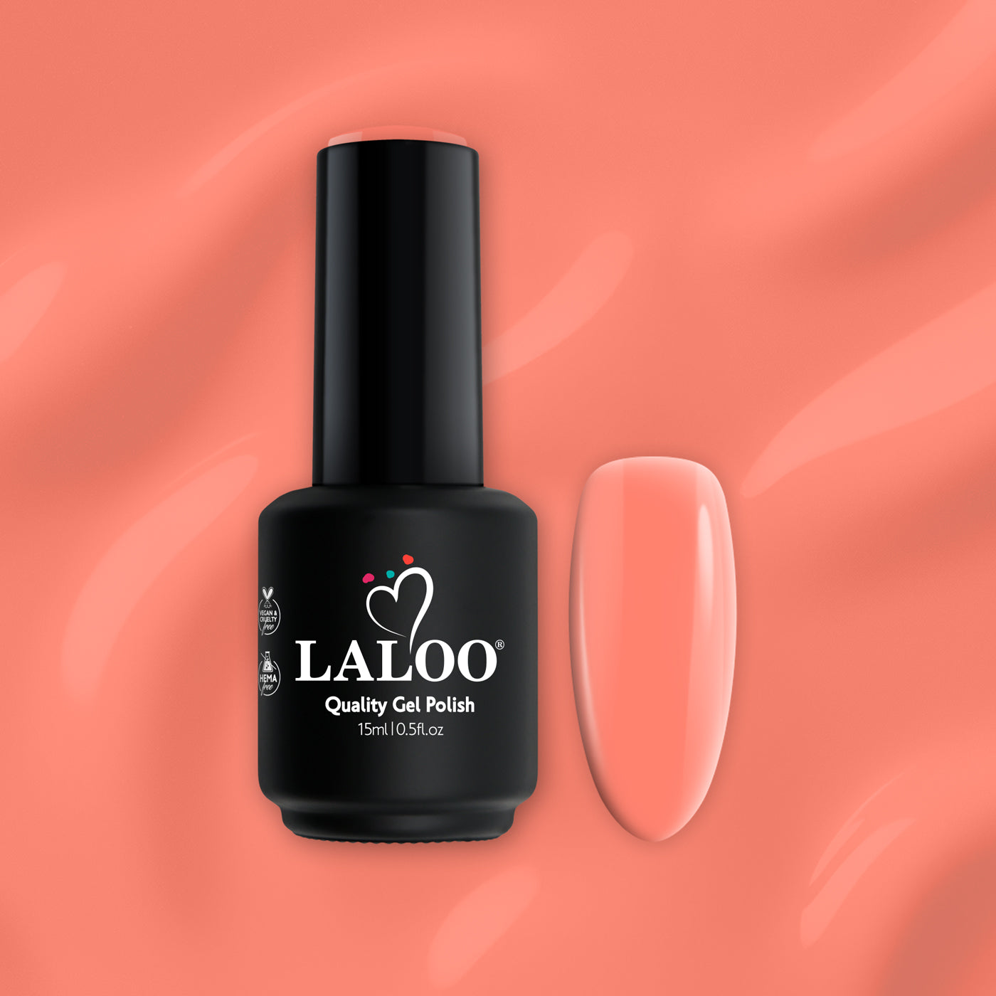 Laloo Nr. 156 Peach | Gel Lack 15ml