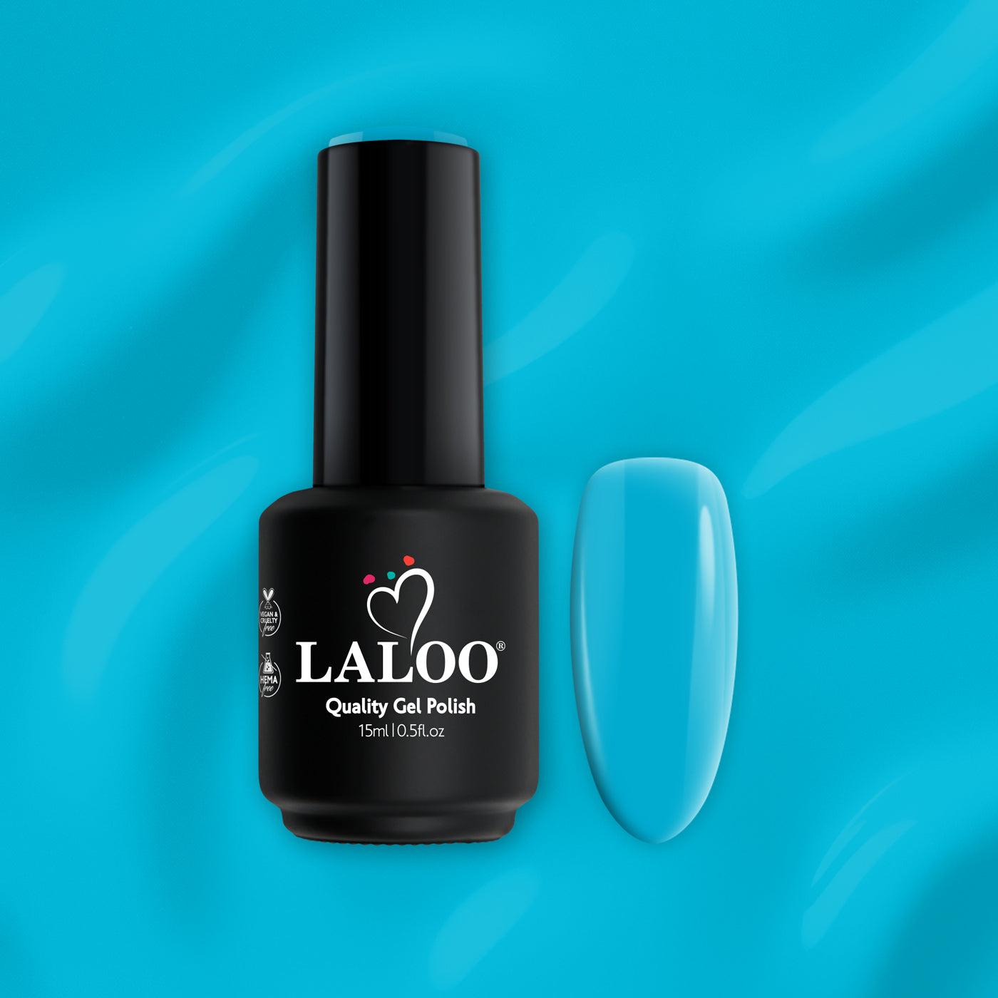 Laloo No.163 Turquoise | Gel Polish 15ml