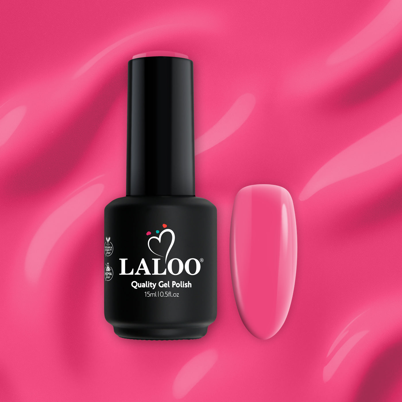 Laloo No.165 French Fuchsia | Gel Polish 15ml