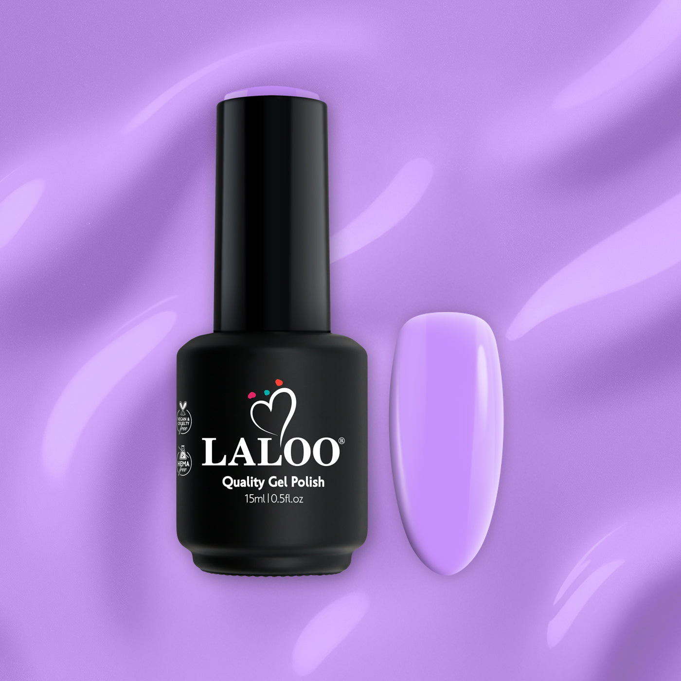 Laloo Nr. 177 Dunkellavendel | UV-Nagellack 15ml