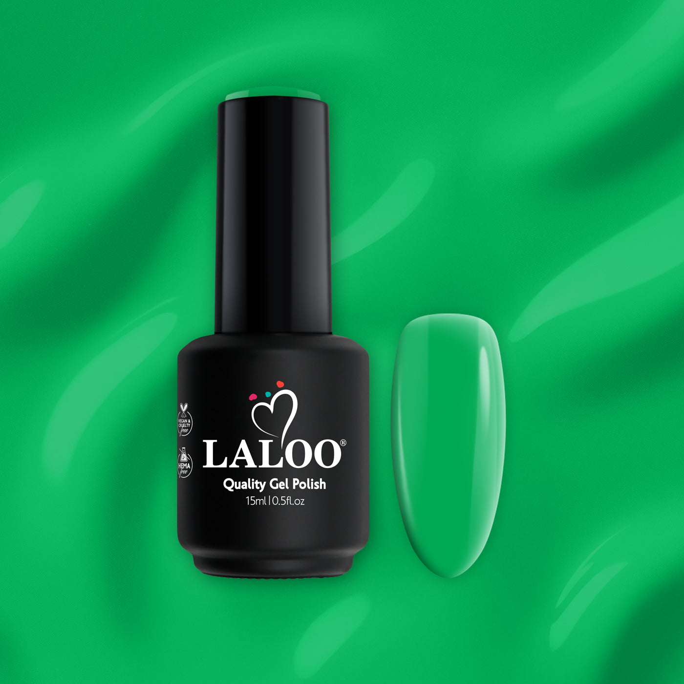 Laloo Nr. 212 Grün | Gel-Nagellack 15ml