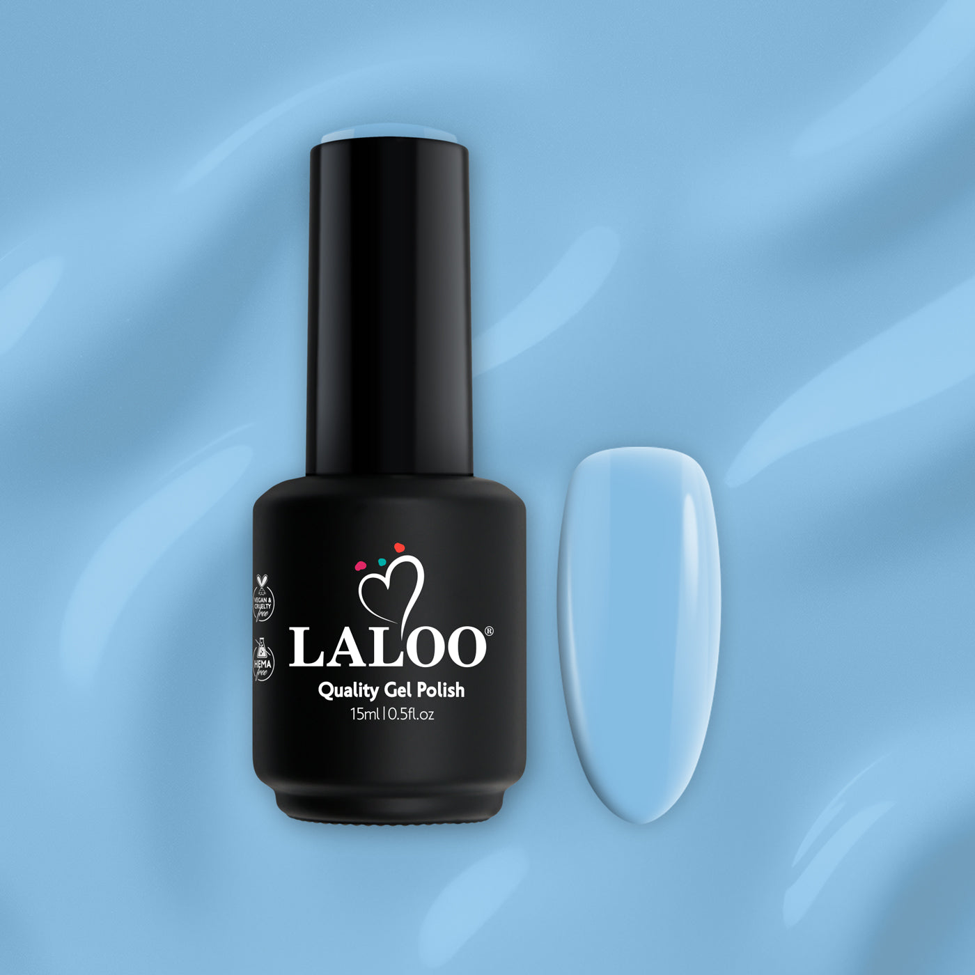 Laloo Nr. 226 Ozeanblau | Gel Nagellack 15ml