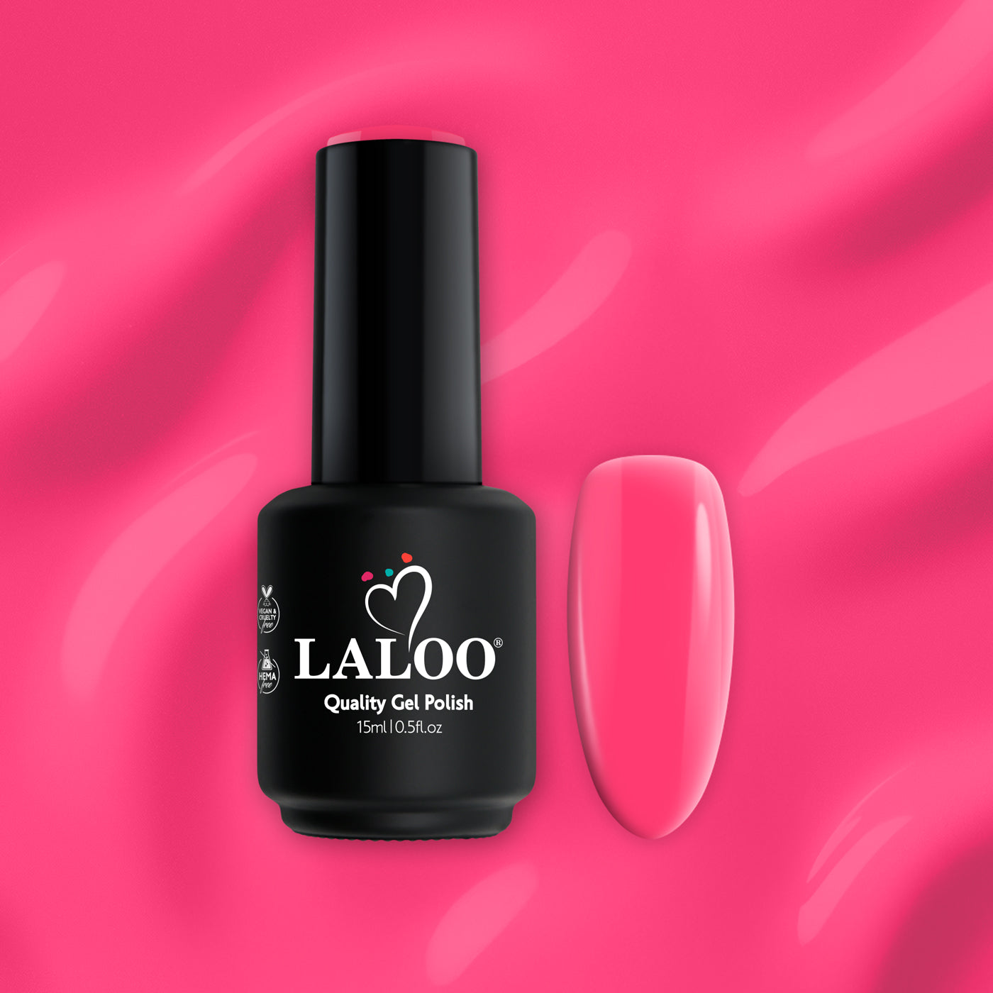 Laloo Nr. 229 Fuchsia Neon | Gel Nagellack 15ml