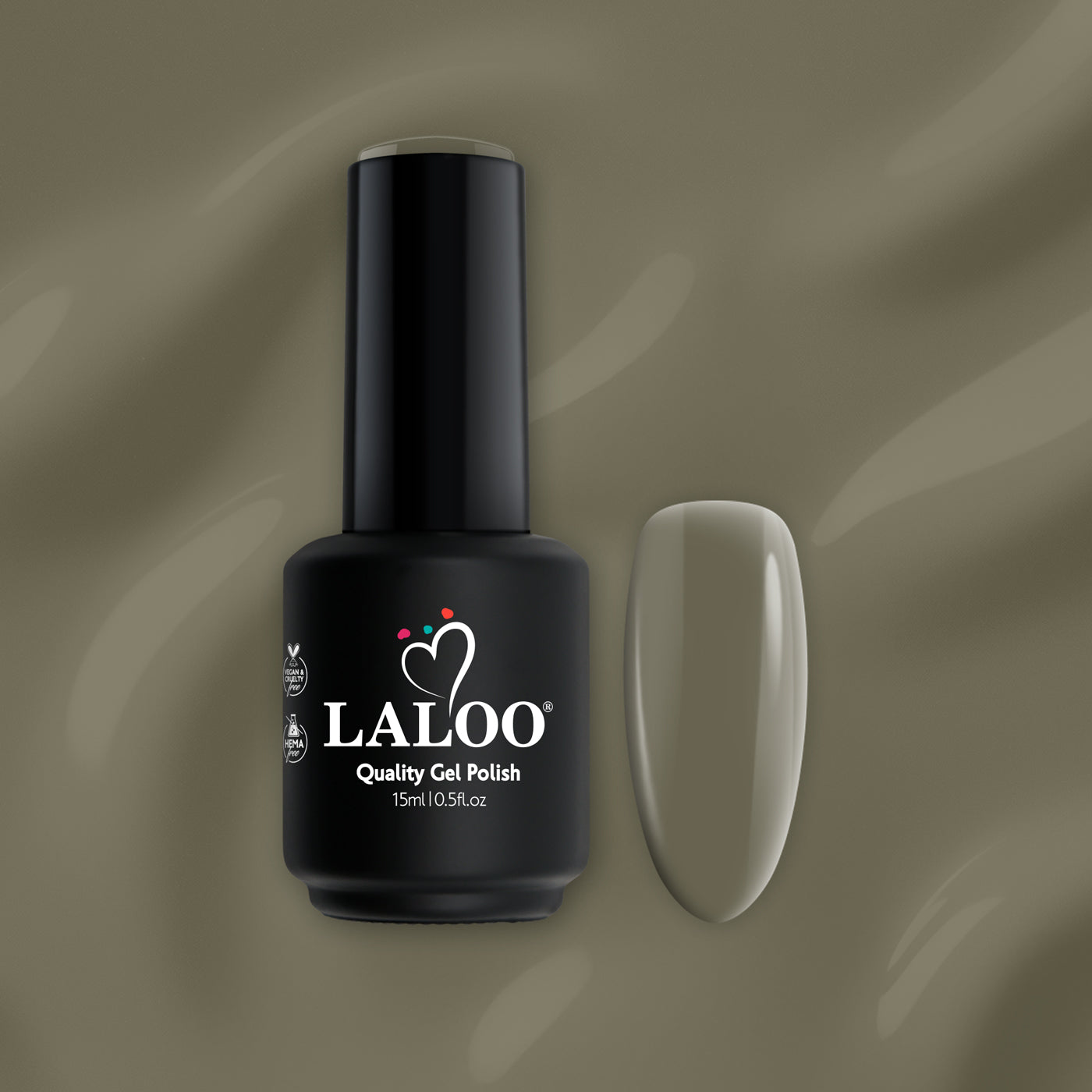 Laloo Nr. 263 Moosgrün | Gel Nagellack 15ml