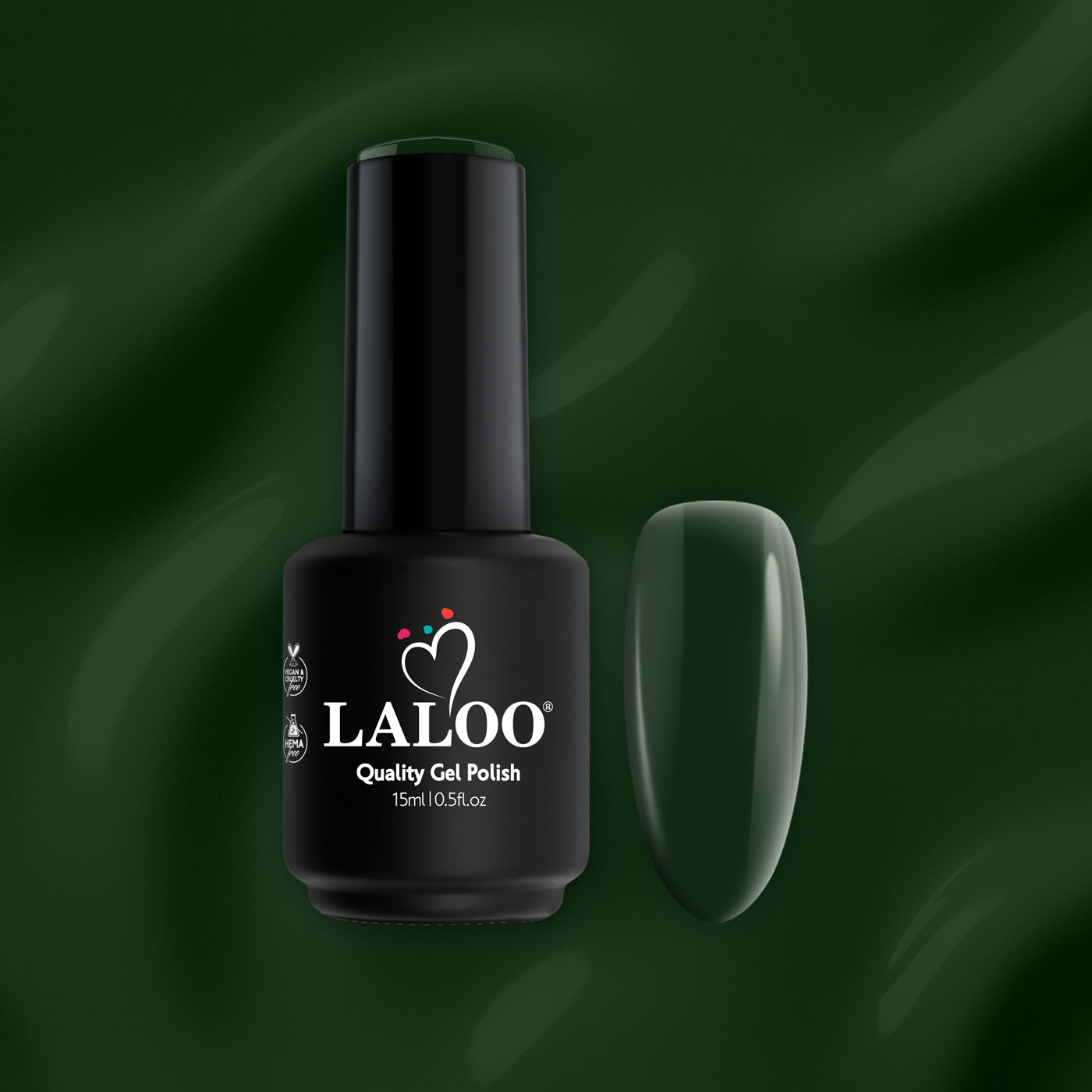 Laloo Nr.265 Kiefergrün | UV-Nagellack 15ml
