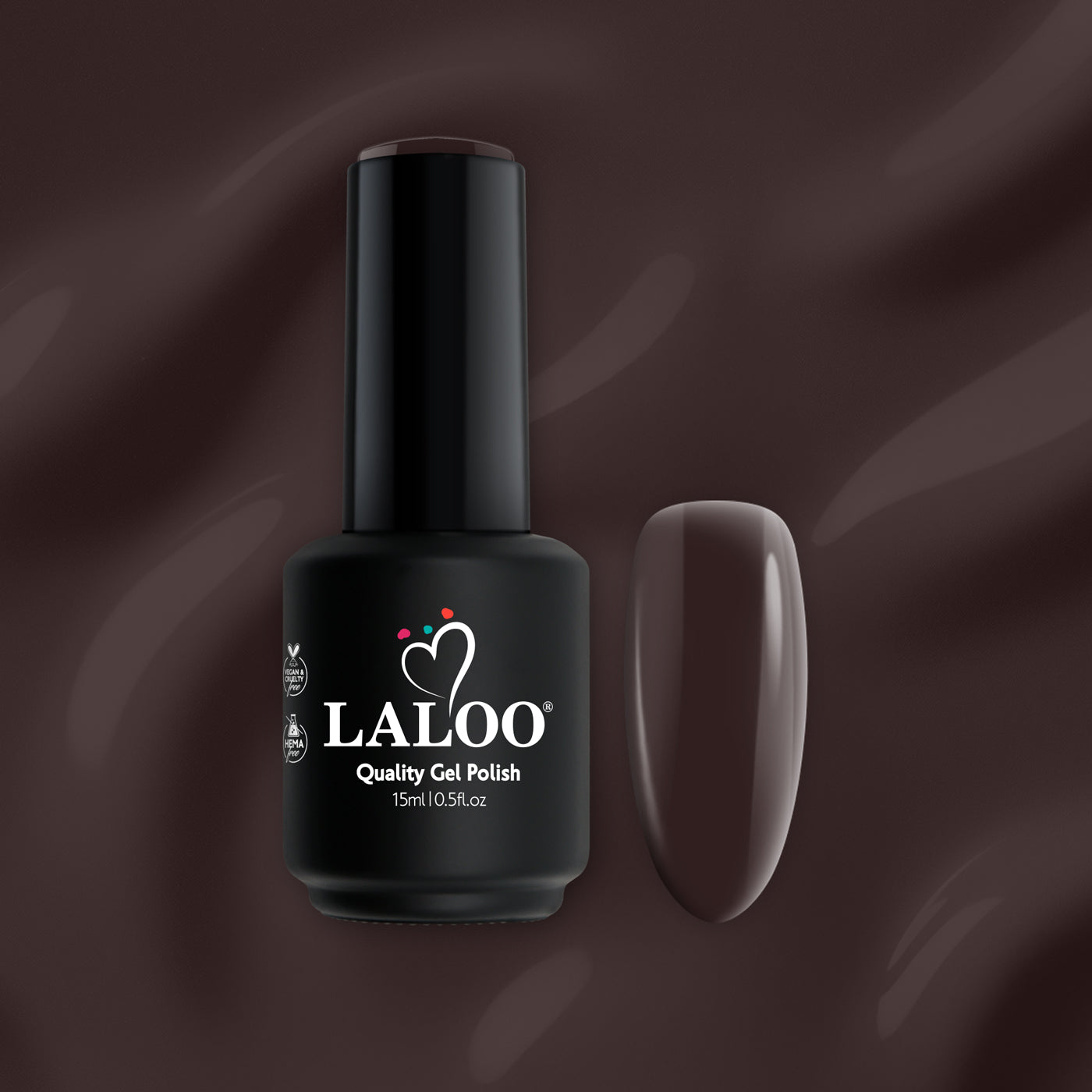 Laloo No.270 Wooden Brown | Gel Polish 15ml
