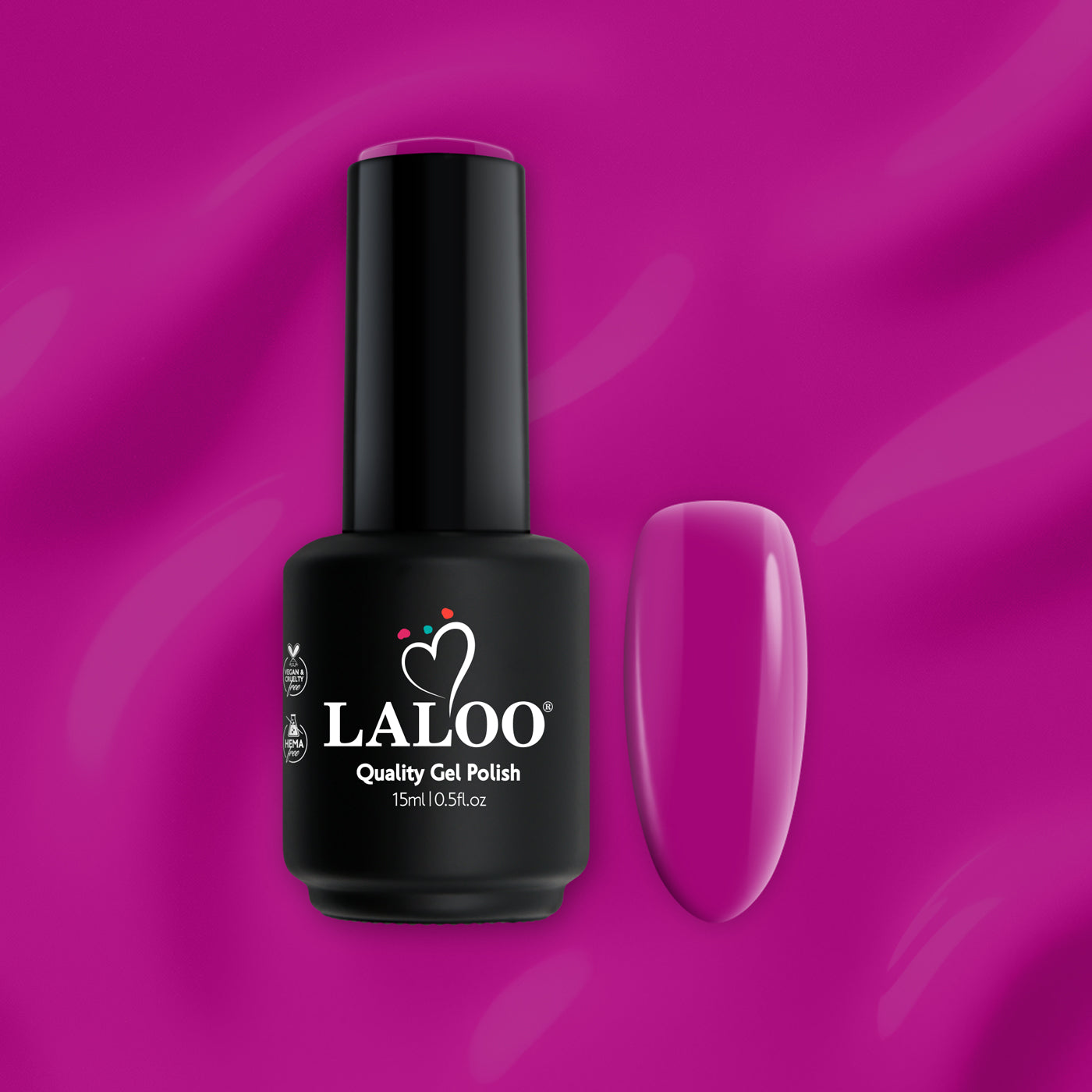 Laloo No.284 Dark Violet | Gel Polish 15ml