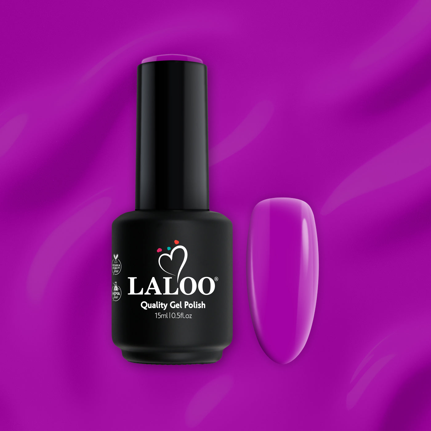 Laloo Nr. 286 Violett | UV Nagellack 15ml