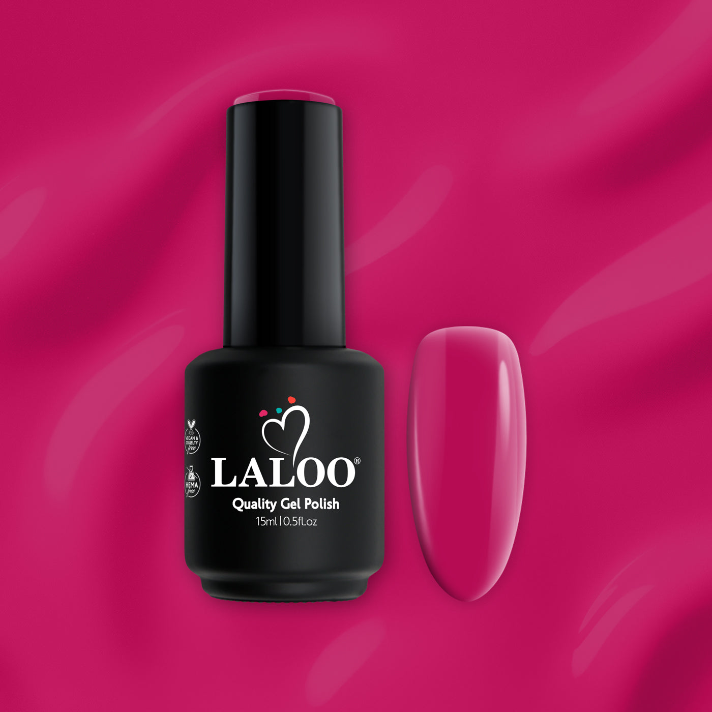 Laloo Nr. 291 Burgunderrose | UV-Nagellack 15ml