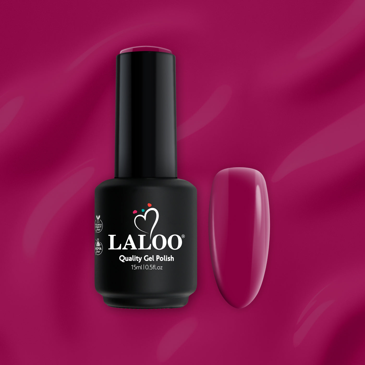 Laloo No.302 Burgundy | Gel Polish 15ml