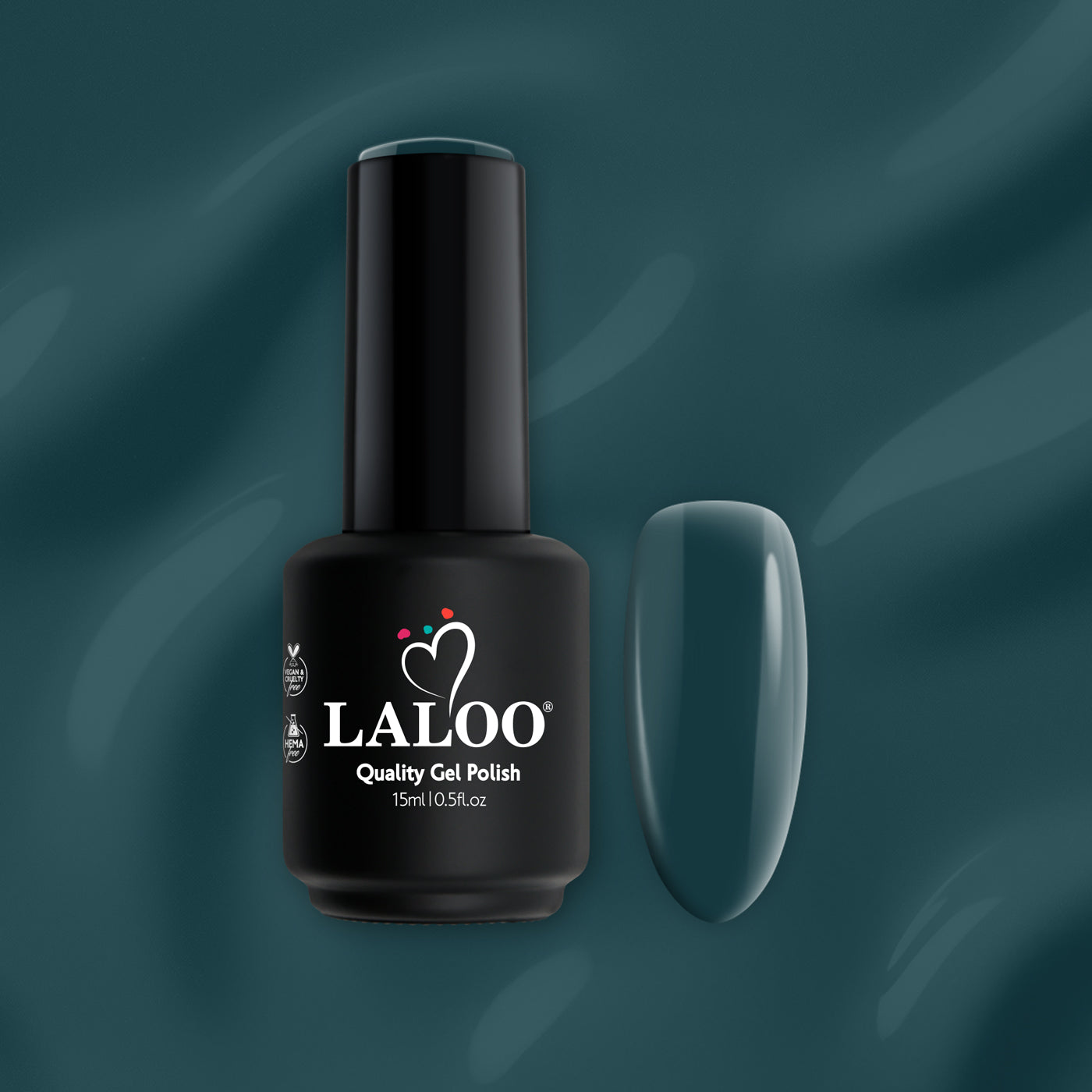 Laloo No.311 Dark Teal | Gel Polish 15ml