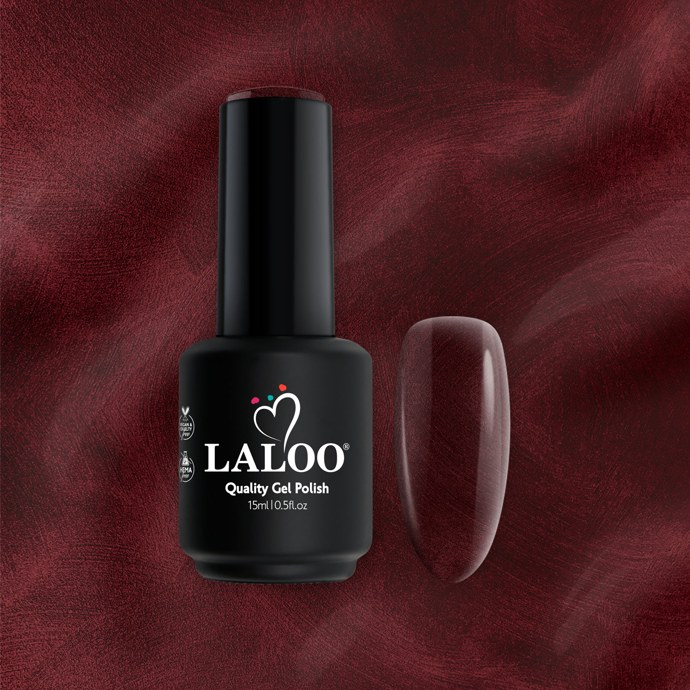 Laloo No.316 Metallic Ruby | Gel Polish 15ml