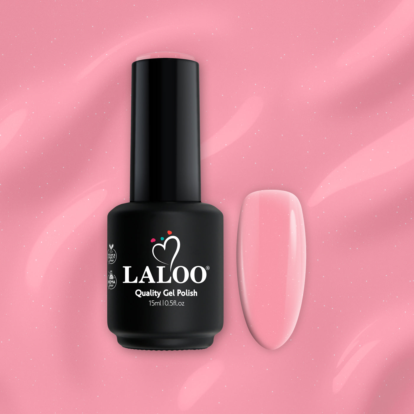 Laloo No.360 Soft Coral Pink | Gel Polish 15ml