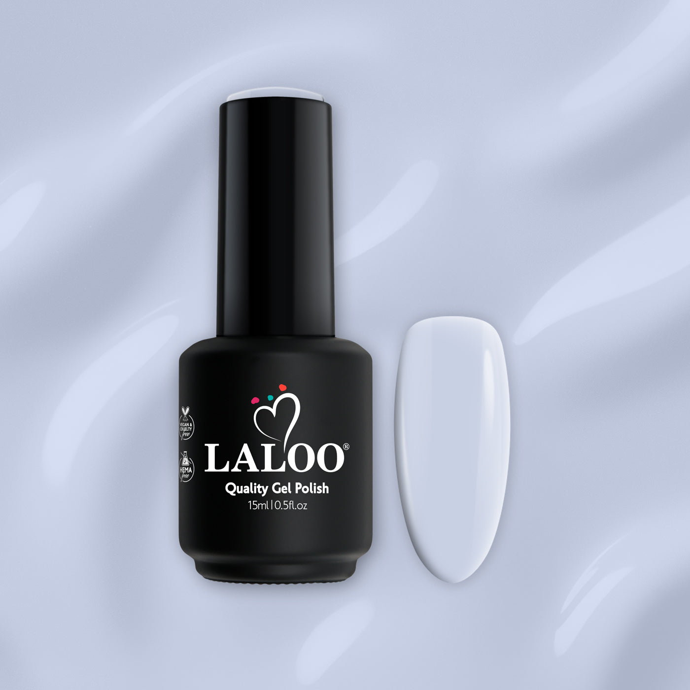 Laloo Nr.372 Blau Lila Pastell | Gel Nagellack 15ml