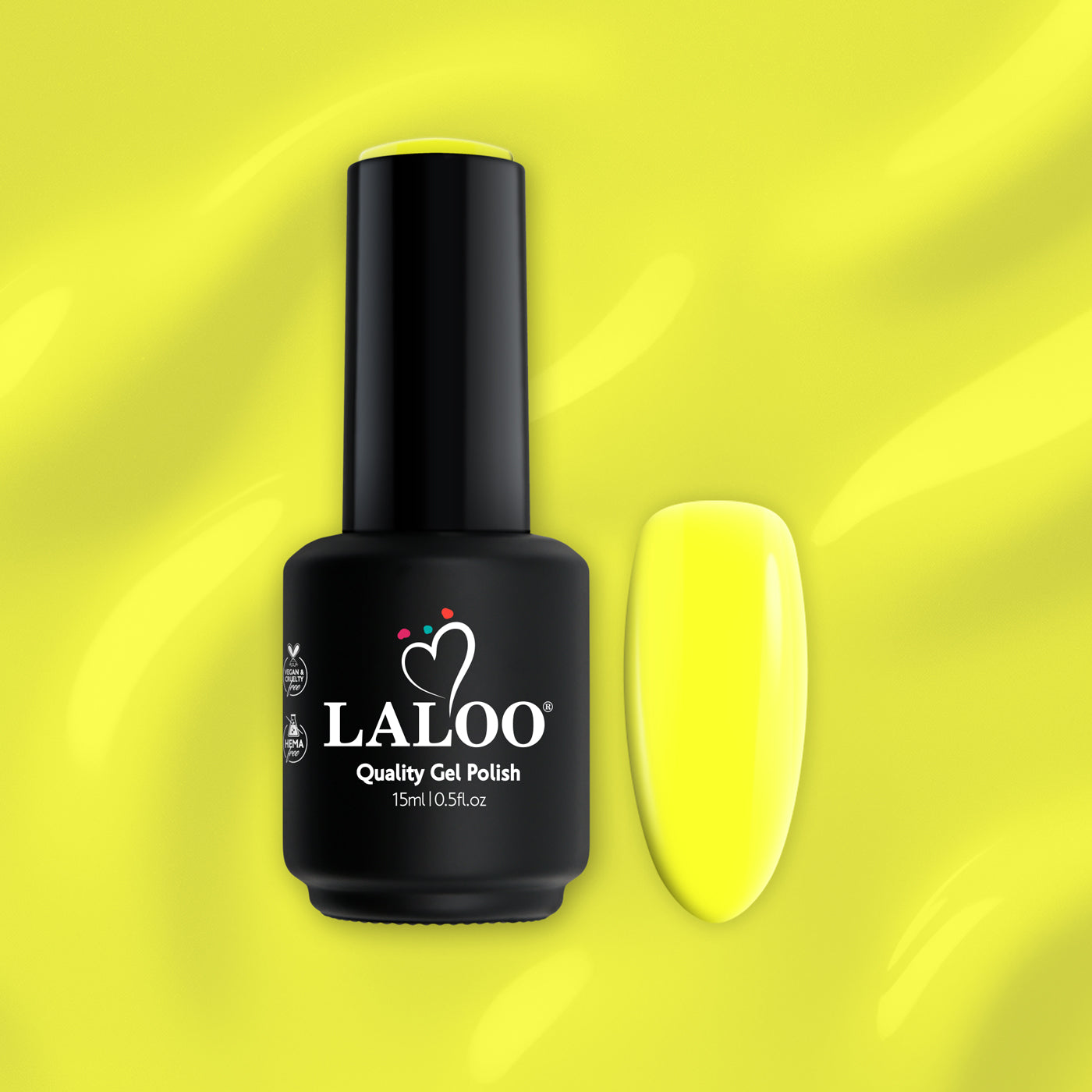 Laloo No.377 Canary Neon | Gel Polish 15ml