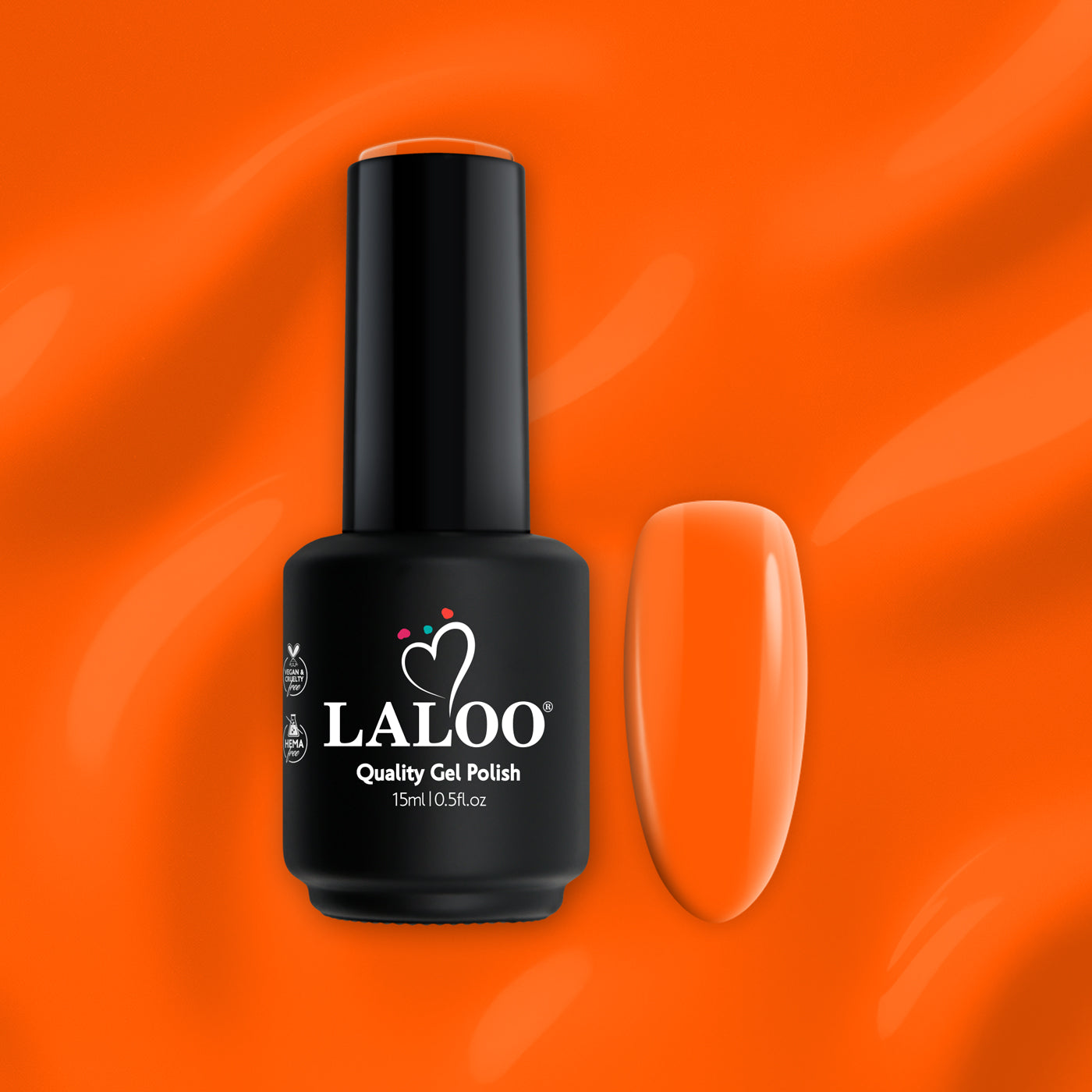 Laloo Nr. 378 Orange Neon | Gel-Lack 15ml