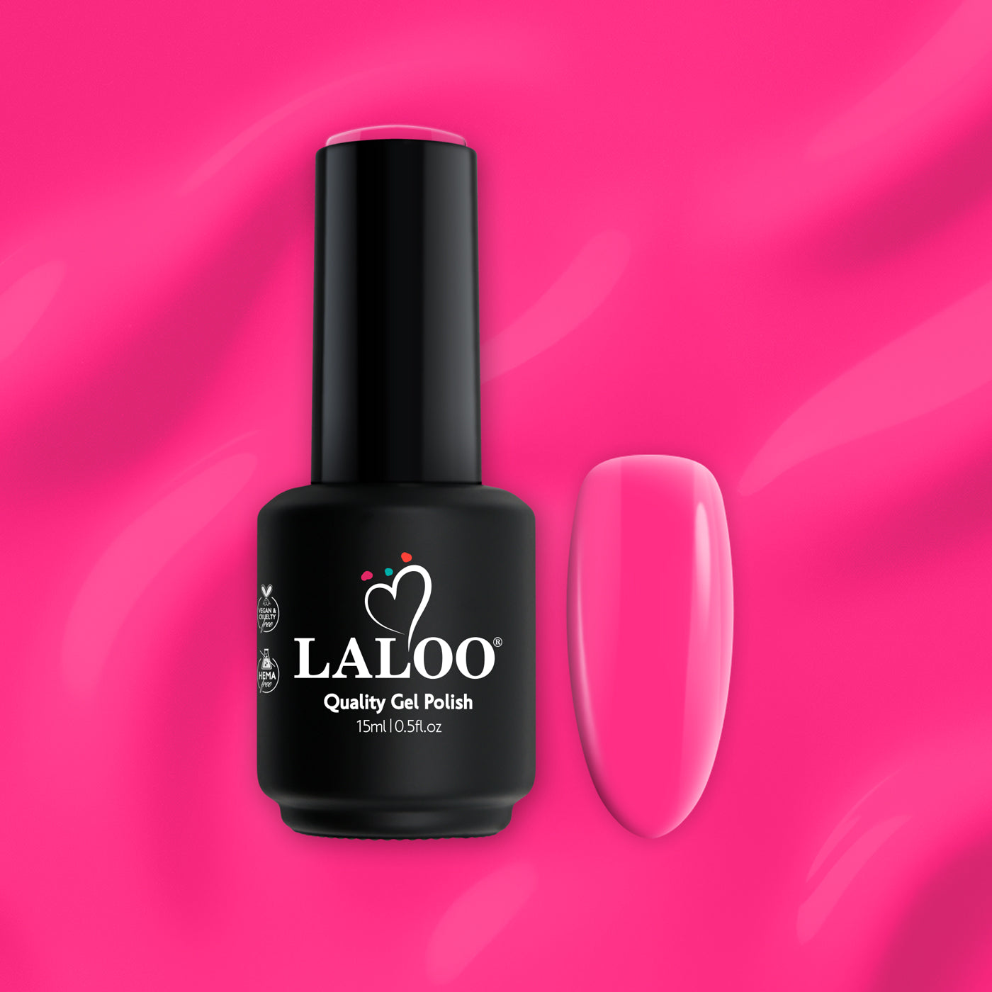 Laloo Nr. 379 Fuchsie Neon | Gel Nagellack 15ml