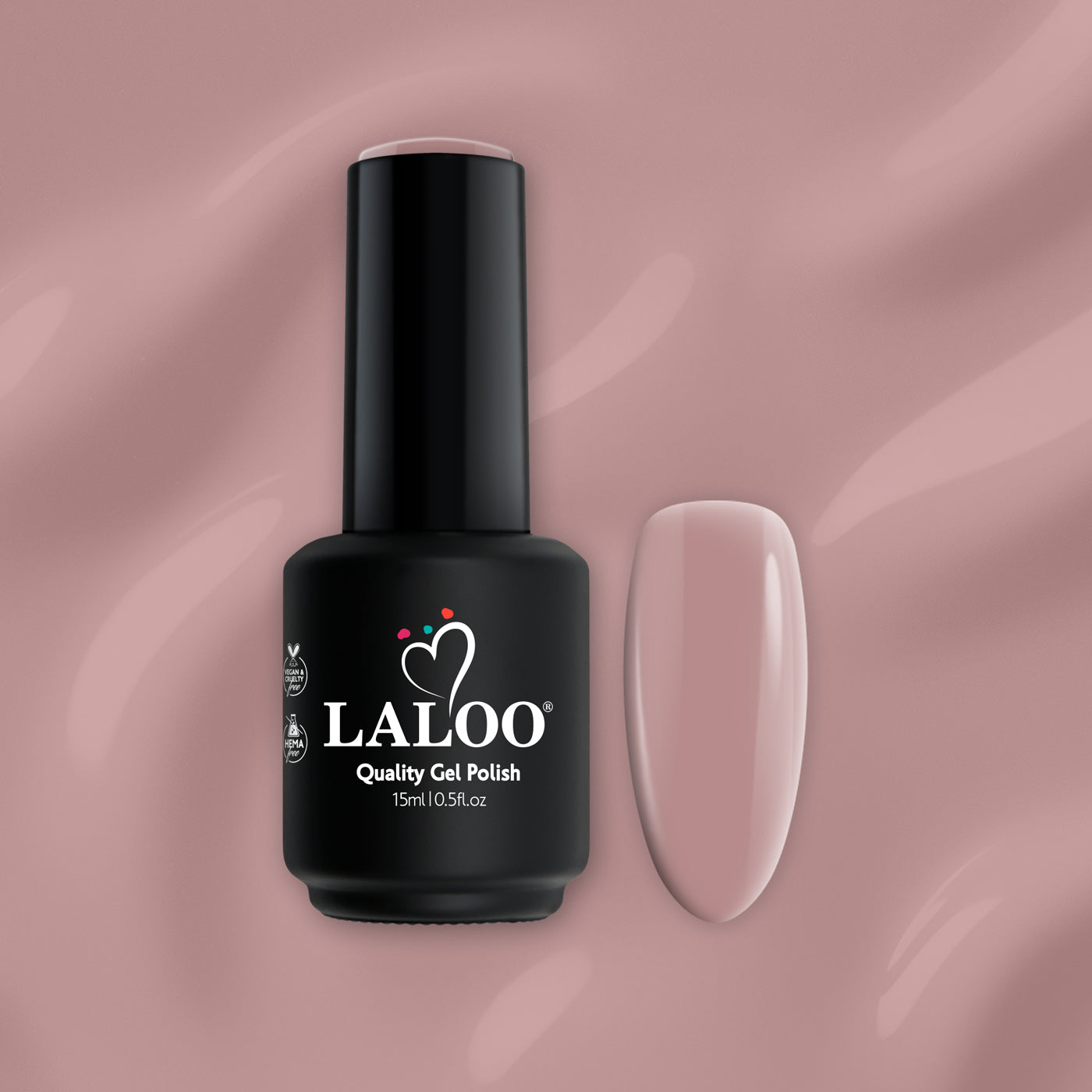 Laloo Nr. 386 Dusty Pink Camouflage | Gel Nagellack 15ml