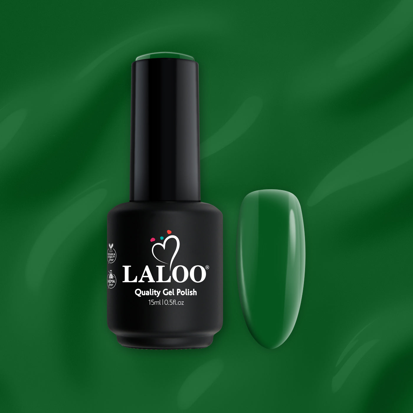 Laloo No.468 Lucky Green | Gel Polish 15ml
