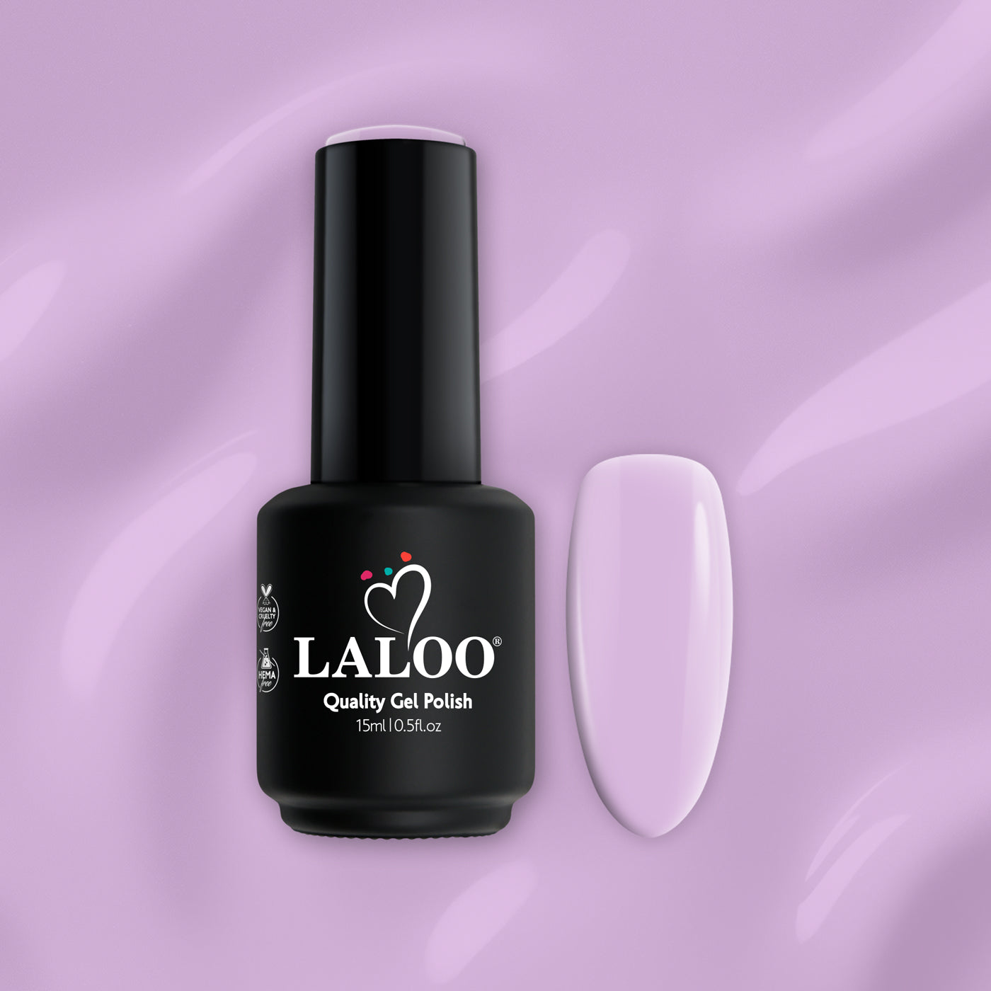 Laloo No.506 Lilac Blush | Gel Polish 15ml