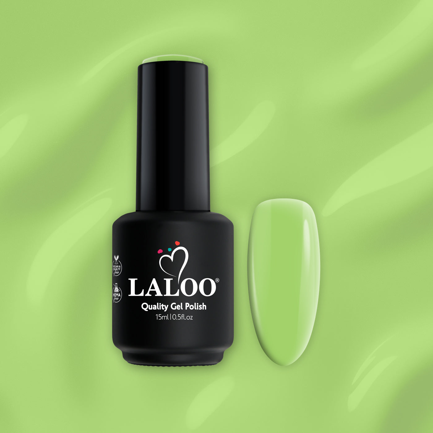Laloo No.533 Jungle Green | Gel Polish 15ml