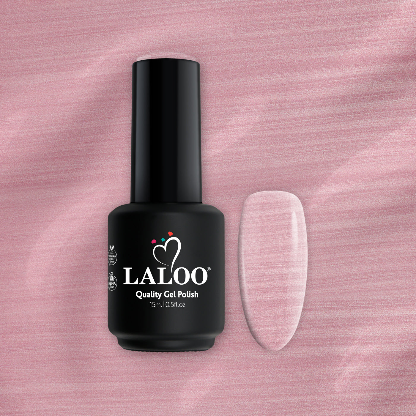 Laloo Nr.601 Rosaline Pearl | Gel Nagellack 15ml