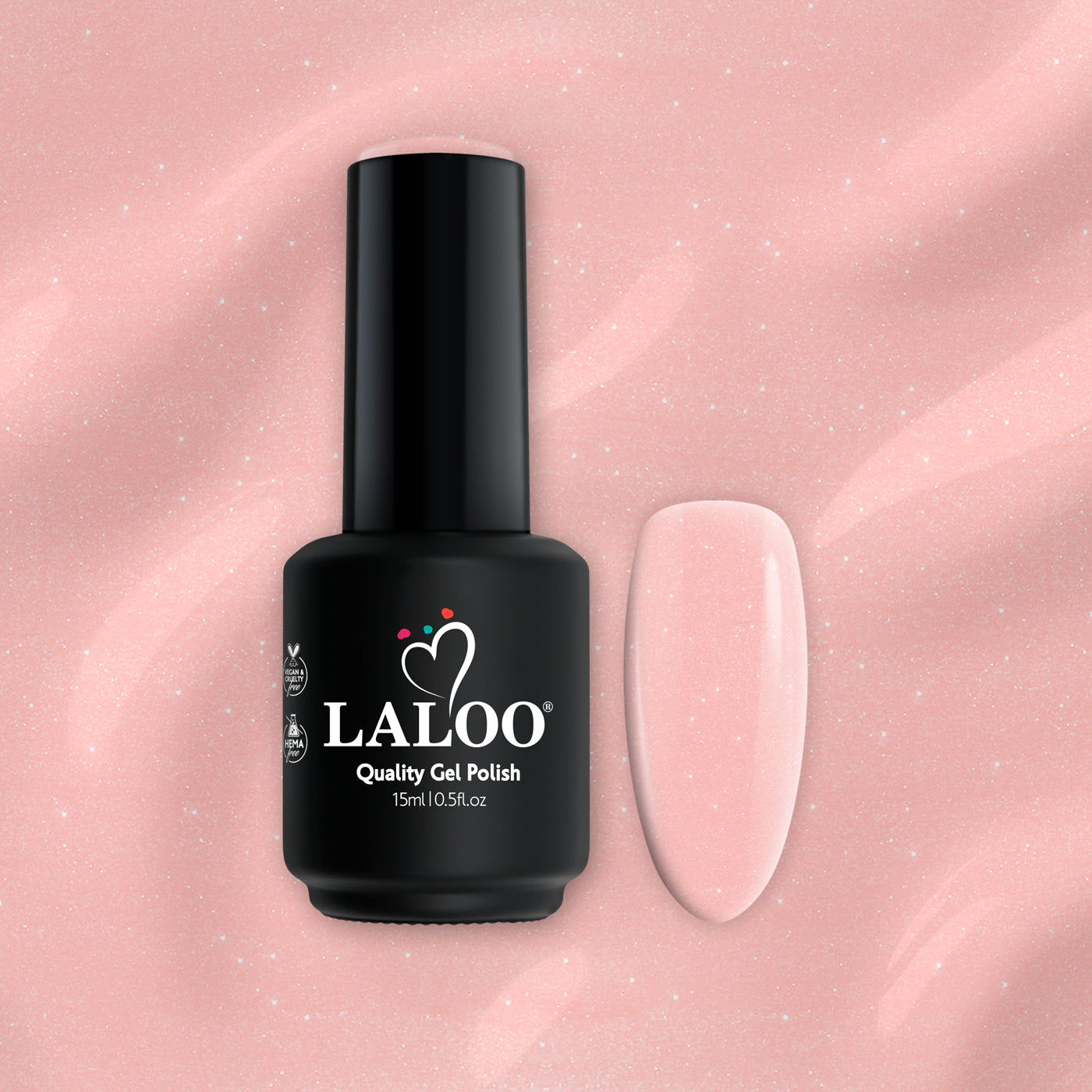 Laloo No.604 Pink Cocktail | Gel Polish 15ml