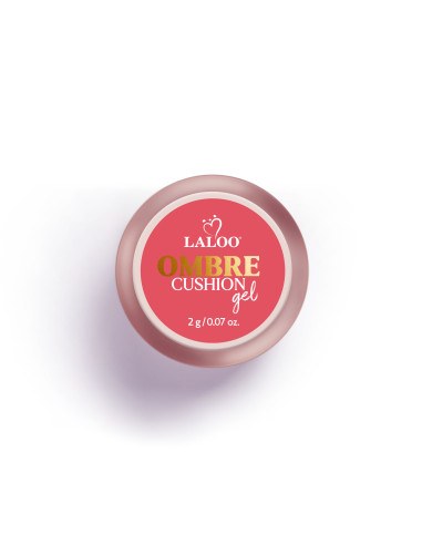 Laloo Ombre Cushion 02 Pink