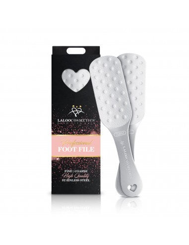 Laloo Stainless Steel Curved Foot File